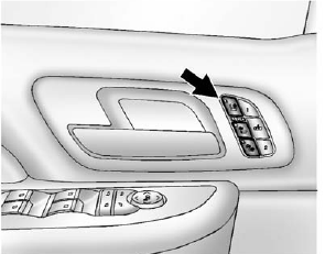 GMS Sierra: Heated and Ventilated Front Seats. Heated and Cooled Seat Buttons Shown, Heated Seat Buttons Similar