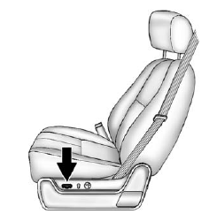 GMS Sierra: Seat Adjustment. To adjust a power seat, if equipped: