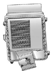 GMS Sierra: Engine Air Cleaner/Filter. 1. Locate the air cleaner/filter assembly. See Engine Compartment Overview on page 10‑6.