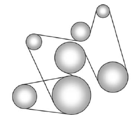 GMS Sierra: Engine Drive Belt Routing GMS Sierra: Engine Drive Belt Routing. V8 Engines